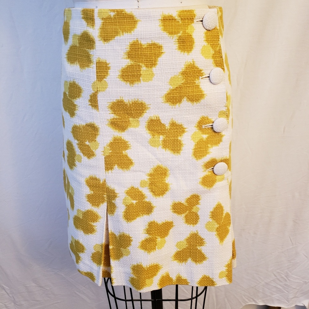 Tocca yellow floral skirt
